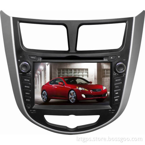 Touch Screen Special Car DVD Player for Hyundai Verna with Bluetooth, GPS Navigation (LZT-8797)